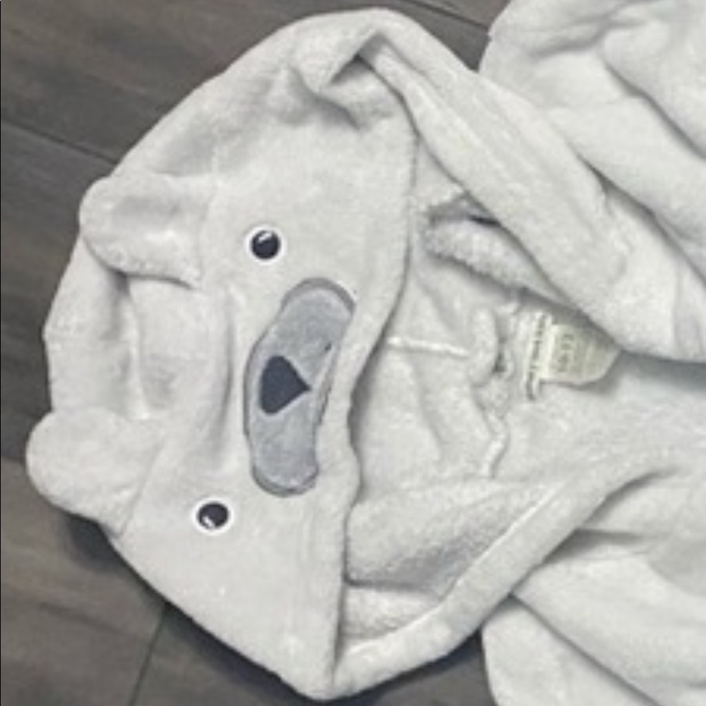 Girls hooded pottery barn robe